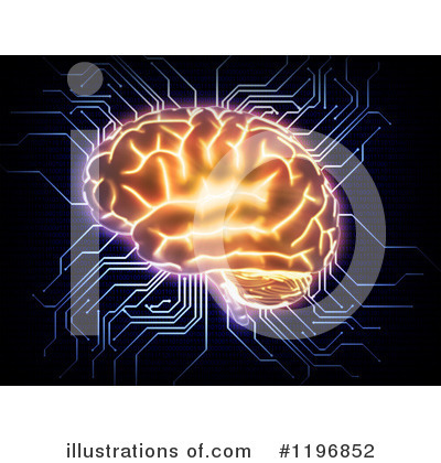 Brain Clipart #1196852 by Mopic