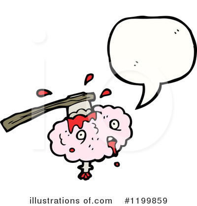 Royalty-Free (RF) Brain Clipart Illustration by lineartestpilot - Stock Sample #1199859