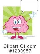 Brain Clipart #1200957 by Hit Toon
