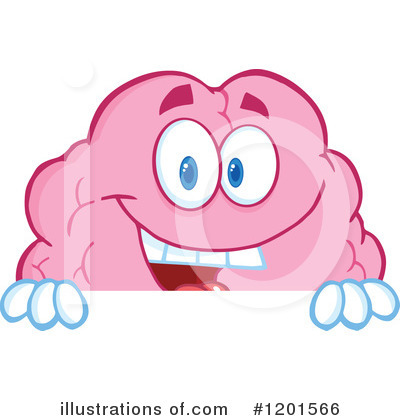 Royalty-Free (RF) Brain Clipart Illustration by Hit Toon - Stock Sample #1201566