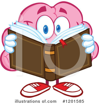 Royalty-Free (RF) Brain Clipart Illustration by Hit Toon - Stock Sample #1201585