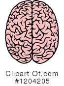 Brain Clipart #1204205 by Vector Tradition SM