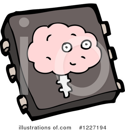 Royalty-Free (RF) Brain Clipart Illustration by lineartestpilot - Stock Sample #1227194