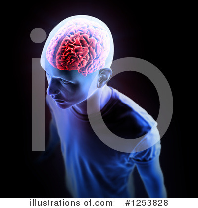 Royalty-Free (RF) Brain Clipart Illustration by Mopic - Stock Sample #1253828