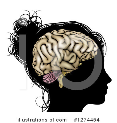 Royalty-Free (RF) Brain Clipart Illustration by AtStockIllustration - Stock Sample #1274454