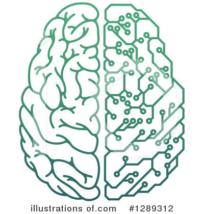 Royalty-Free (RF) Brain Clipart Illustration by AtStockIllustration - Stock Sample #1289312