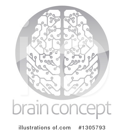 Royalty-Free (RF) Brain Clipart Illustration by AtStockIllustration - Stock Sample #1305793