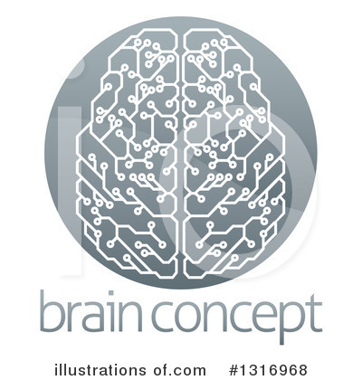 Royalty-Free (RF) Brain Clipart Illustration by AtStockIllustration - Stock Sample #1316968