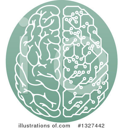 Royalty-Free (RF) Brain Clipart Illustration by AtStockIllustration - Stock Sample #1327442