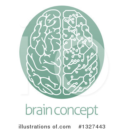 Royalty-Free (RF) Brain Clipart Illustration by AtStockIllustration - Stock Sample #1327443