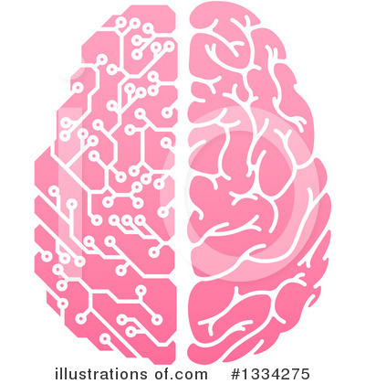 Royalty-Free (RF) Brain Clipart Illustration by AtStockIllustration - Stock Sample #1334275