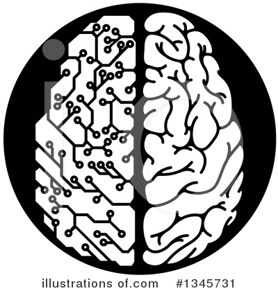 Royalty-Free (RF) Brain Clipart Illustration by AtStockIllustration - Stock Sample #1345731