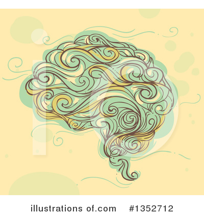 Royalty-Free (RF) Brain Clipart Illustration by BNP Design Studio - Stock Sample #1352712