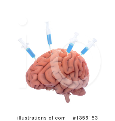 Royalty-Free (RF) Brain Clipart Illustration by Mopic - Stock Sample #1356153