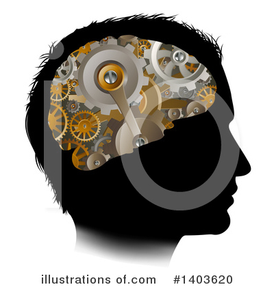 Royalty-Free (RF) Brain Clipart Illustration by AtStockIllustration - Stock Sample #1403620
