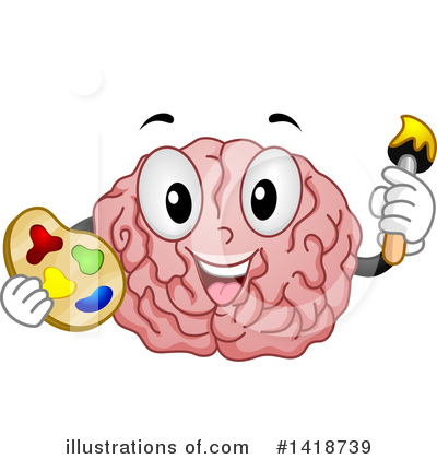 Royalty-Free (RF) Brain Clipart Illustration by BNP Design Studio - Stock Sample #1418739