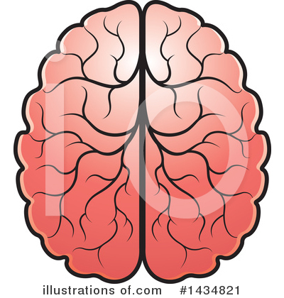 Royalty-Free (RF) Brain Clipart Illustration by Lal Perera - Stock Sample #1434821