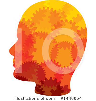 Royalty-Free (RF) Brain Clipart Illustration by ColorMagic - Stock Sample #1440654