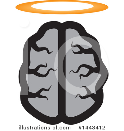 Royalty-Free (RF) Brain Clipart Illustration by ColorMagic - Stock Sample #1443412