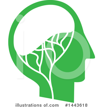 Royalty-Free (RF) Brain Clipart Illustration by ColorMagic - Stock Sample #1443618