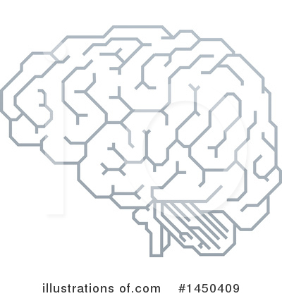 Royalty-Free (RF) Brain Clipart Illustration by AtStockIllustration - Stock Sample #1450409