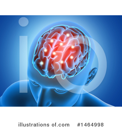 Royalty-Free (RF) Brain Clipart Illustration by KJ Pargeter - Stock Sample #1464998