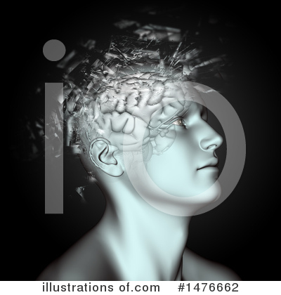 Royalty-Free (RF) Brain Clipart Illustration by KJ Pargeter - Stock Sample #1476662