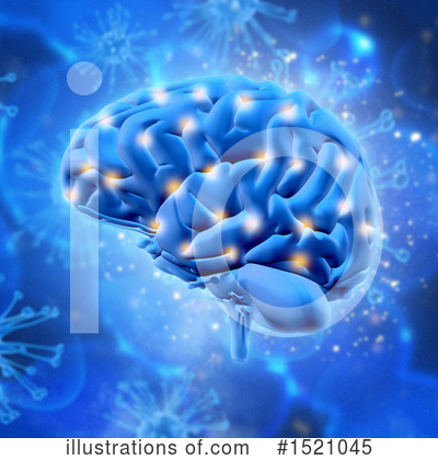 Royalty-Free (RF) Brain Clipart Illustration by KJ Pargeter - Stock Sample #1521045