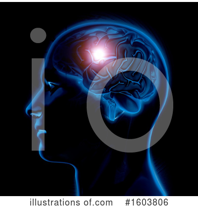 Royalty-Free (RF) Brain Clipart Illustration by KJ Pargeter - Stock Sample #1603806