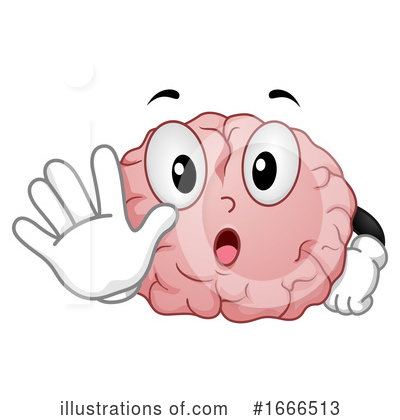 Royalty-Free (RF) Brain Clipart Illustration by BNP Design Studio - Stock Sample #1666513