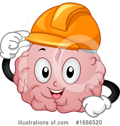 Royalty-Free (RF) Brain Clipart Illustration by BNP Design Studio - Stock Sample #1666520