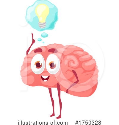 Royalty-Free (RF) Brain Clipart Illustration by Vector Tradition SM - Stock Sample #1750328