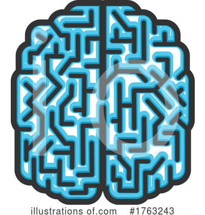Royalty-Free (RF) Brain Clipart Illustration by Vector Tradition SM - Stock Sample #1763243
