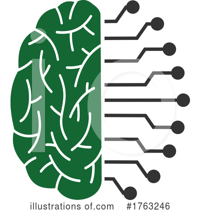 Royalty-Free (RF) Brain Clipart Illustration by Vector Tradition SM - Stock Sample #1763246