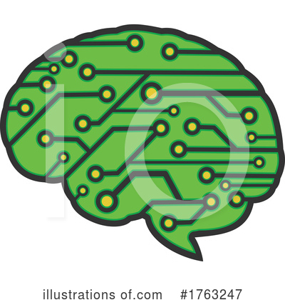 Royalty-Free (RF) Brain Clipart Illustration by Vector Tradition SM - Stock Sample #1763247