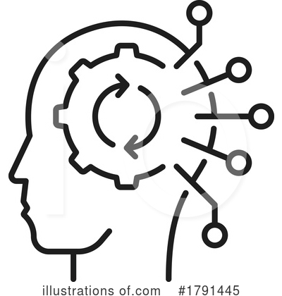Brain Clipart #1791445 by Vector Tradition SM