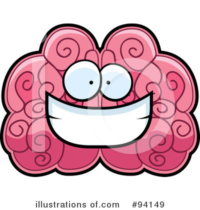 Royalty-Free (RF) Brain Clipart Illustration by Cory Thoman - Stock Sample #94149