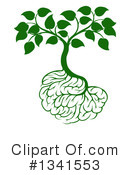 Brain Tree Clipart #1341553 by AtStockIllustration