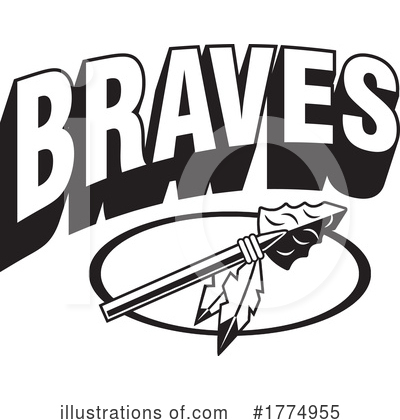 Royalty-Free (RF) Braves Clipart Illustration by Johnny Sajem - Stock Sample #1774955