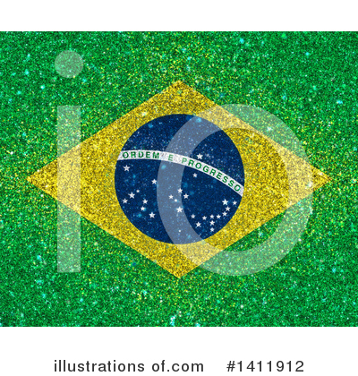 Royalty-Free (RF) Brazil Clipart Illustration by KJ Pargeter - Stock Sample #1411912