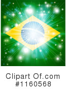 Brazilian Flag Clipart #1160568 by AtStockIllustration