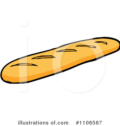 Royalty-Free (RF) Bread Clipart Illustration by Cartoon Solutions - Stock Sample #1106587