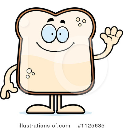 Royalty-Free (RF) Bread Clipart Illustration by Cory Thoman - Stock Sample #1125635