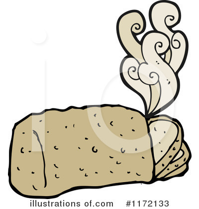 Bread Loaf Clipart #1172133 by lineartestpilot