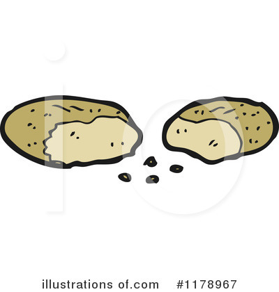Bread Loaf Clipart #1178967 by lineartestpilot