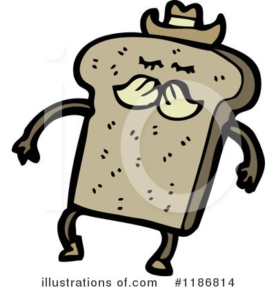 Royalty-Free (RF) Bread Clipart Illustration by lineartestpilot - Stock Sample #1186814