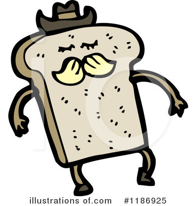 Royalty-Free (RF) Bread Clipart Illustration by lineartestpilot - Stock Sample #1186925