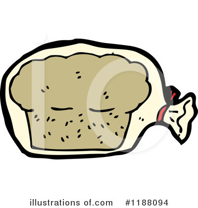 Royalty-Free (RF) Bread Clipart Illustration by lineartestpilot - Stock Sample #1188094