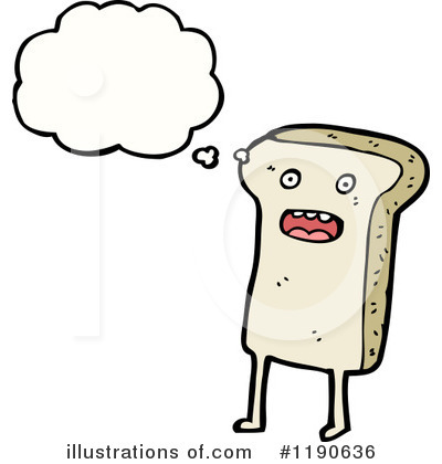 Royalty-Free (RF) Bread Clipart Illustration by lineartestpilot - Stock Sample #1190636