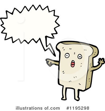Royalty-Free (RF) Bread Clipart Illustration by lineartestpilot - Stock Sample #1195298
